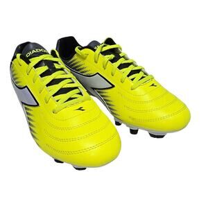 Diadora Men's Soccer Cleats Size 9.5 Yellow & Black Lightweight Synthetic